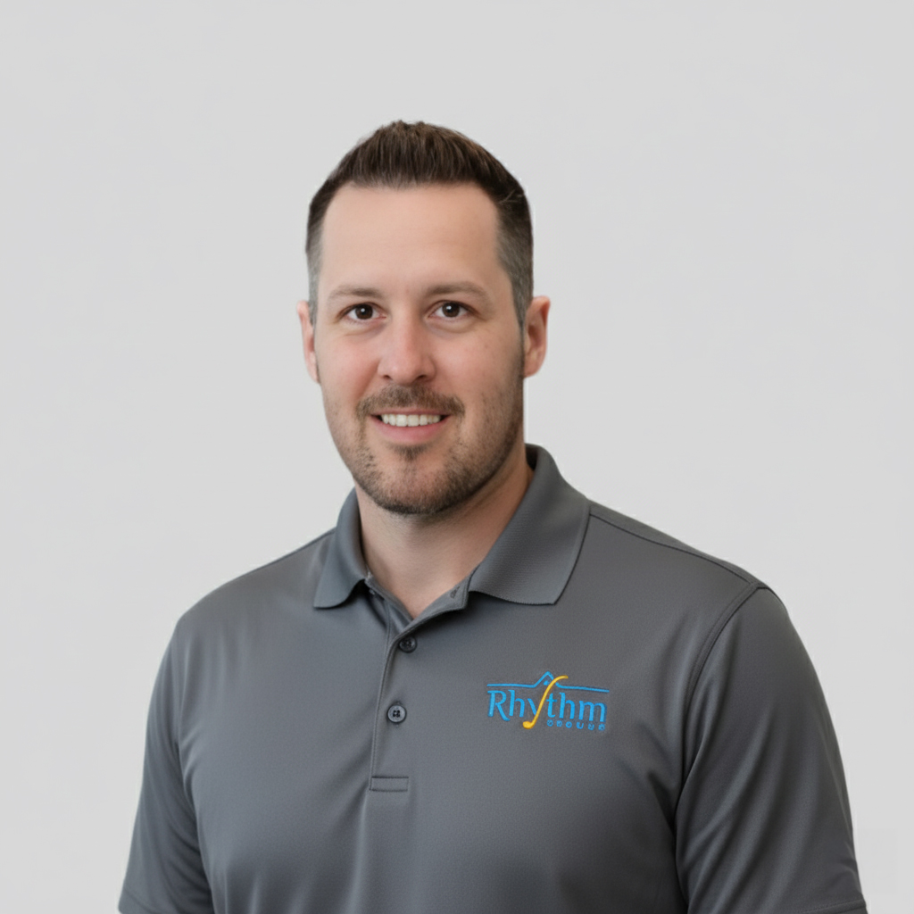 BRANDON GREER Brandon Greer director of commercial services at Rhythm Roofing